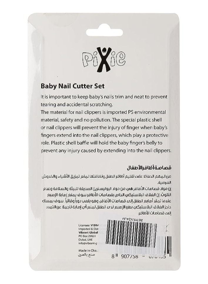 Pixie Baby Nail Cutter Set - White, Piece Of 1 - Image 3