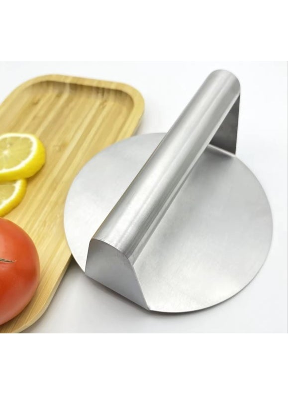 Nar Kalıp Round Stainless Steel Hamburger Meat Press Apparatus 14CM  - Image 4