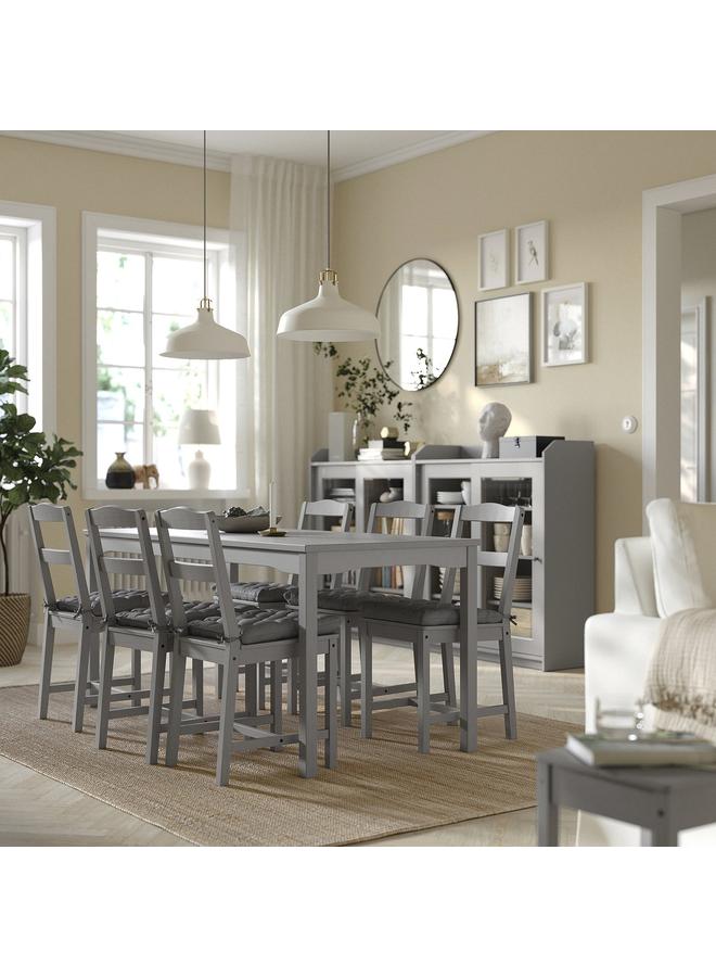 erorex Chair pad, dark grey, 38x38x6 cm - Image 2