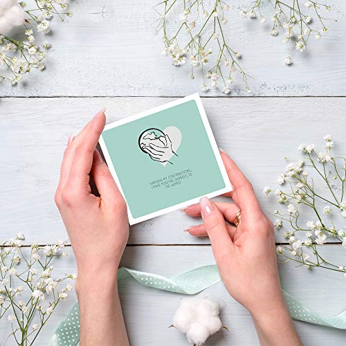BRYTEFY 50 Affirmation Card for Women With 100 positive affirmation quotes, daily affirmation cards set. Self Care and Meditation Gift For Women. Empowering, Inspirational Affirmation for Stress Relief - Image 5