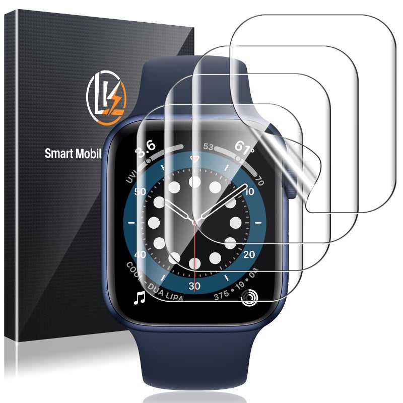 LK Screen Protector for Apple Watch SE/6/5/4 40mm & 9/8/7 41mm, 4 Pack - Image 1