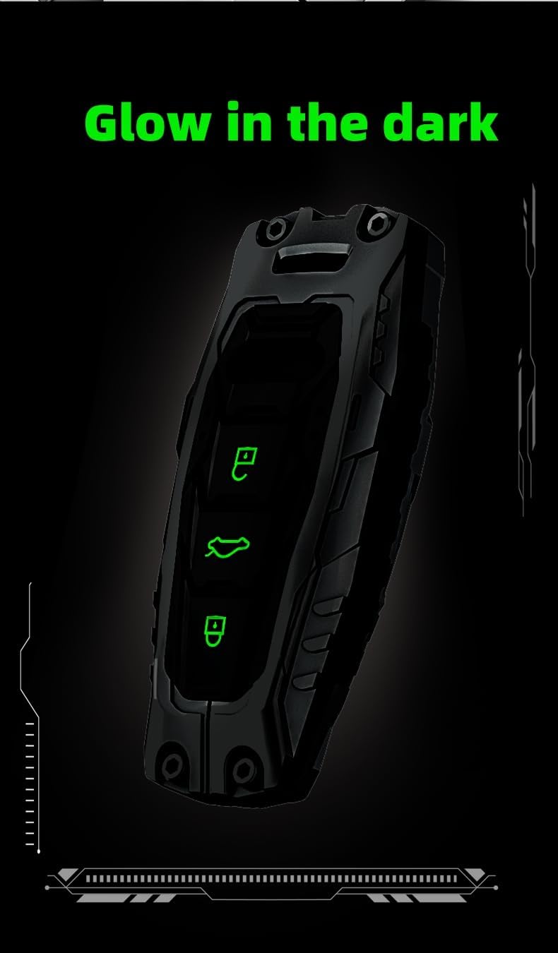 facaizhu Heavy Metal Key Fob Cover for Audi - Image 3
