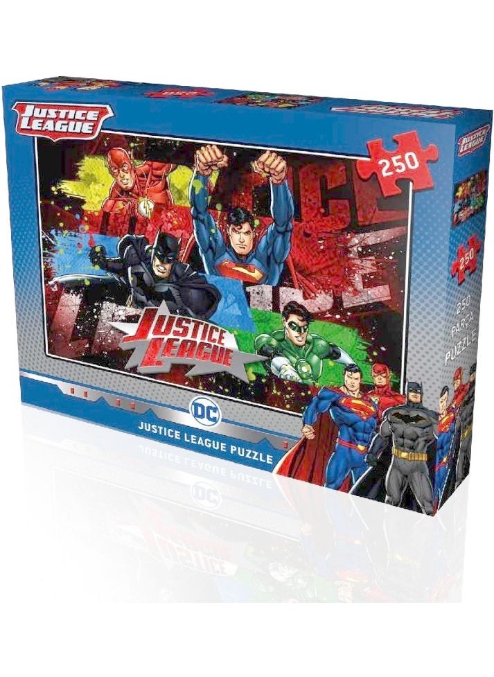 Justice League DC7557 Super Heroes 250 Piece Puzzle 