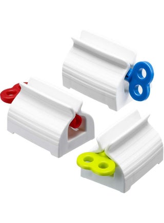 Whitecloud TRANSFORMING HOMES Plastic Rolling Tube Squeezer Holder Toothpaste Dispenser F 34288-5 (Pack of 3), Multi-coloured - pzsku/Z3917D07D5F04B4717648Z/45/_/1737721188/74267735-1028-4b09-a0f2-121c751276c3
