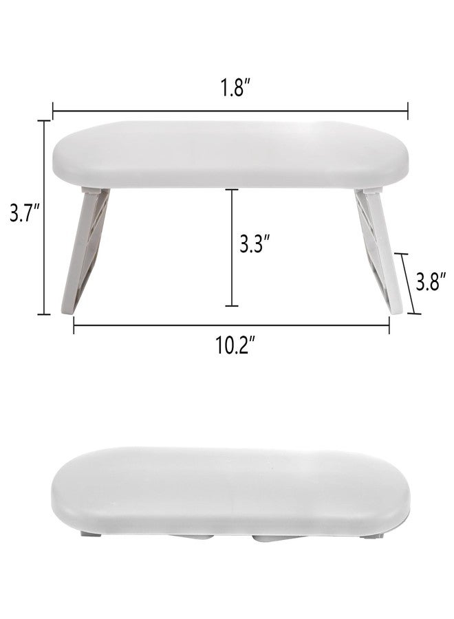 Hedume 3 Pack Nail Arm Rest, Foldable Nail Hand Rest, Plastic Nail Hand Pillow Nail Art Accessories Tool for Nail Tech, Manicure, Pedicure, Salon, Home Use - Image 4