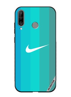 VR CREATIVE Protective Case Cover For Huawei P30 Lite Nike Logo Turquois Design Multicolour  - Image 1