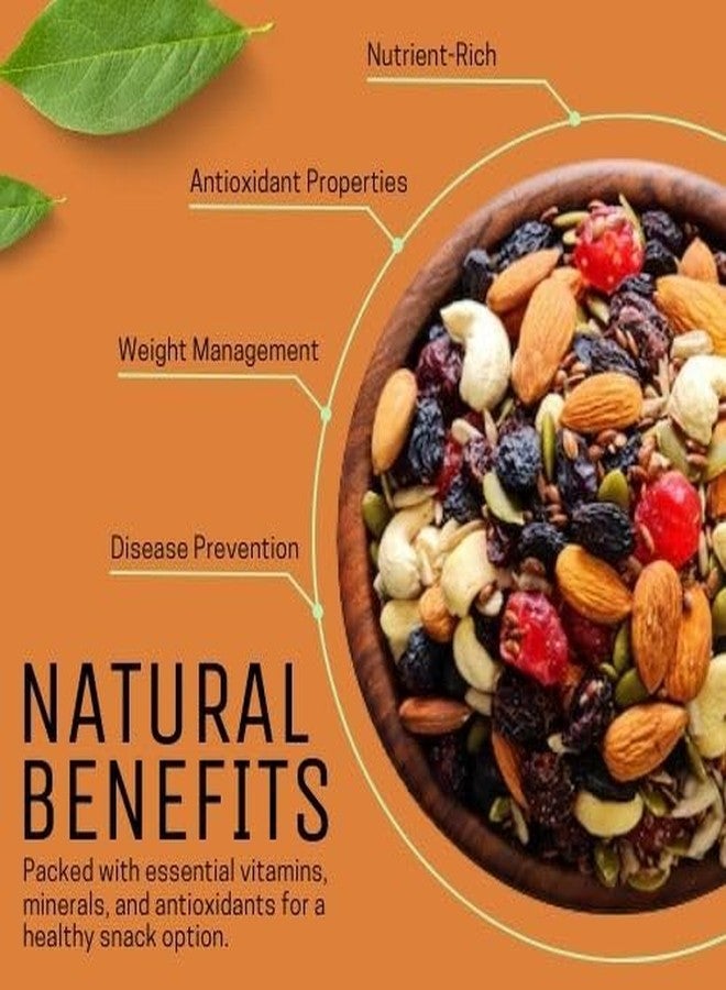 EVRR Superfood Trail Mix 100g | 9-in-1 Roasted Almonds, Sunflower, Watermalon, Pumpkin, Flax Seeds & Dried Cranberries, Blueberries | High Protein, Gluten-Free, Vegan Snack | Healthy Energy Mix - Image 3