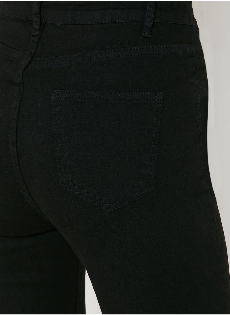 Ginger - Distressed Detail Jeggings - Image 1