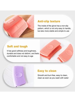 Generic Silicone Pot Handle Sleeve, Reusable Cast Iron Handle Cover, Anti-Slip Silicone Skillet Handle Cover Washable for Frying Cast Iron Skillet Metal Pan, 6 Colors(Set of 12)  - Image 3