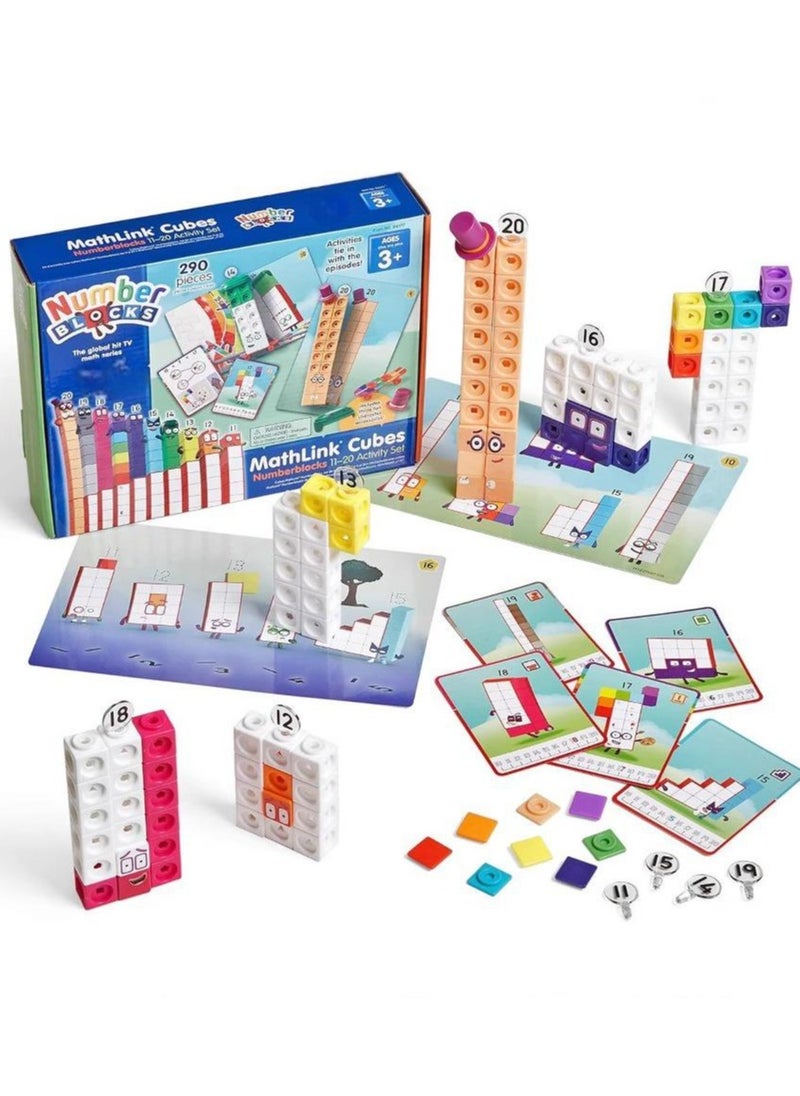 أنا أحب الأطفال Numberblocks(11-20)الرياضيات التنوير,ألعاب التعلم التعليمي,هدية للأطفال 3+  - Image 1