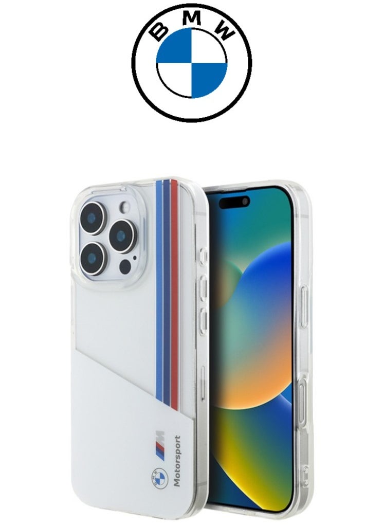 CG MOBILE iPhone 16 Pro Max Case, a Clear and strong shock-resistant Cover, with an original French design approved by the German brand (BMW).  - Image 1