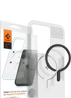 Spigen One Tap Ring Adapter Magnet to Add MagSafe Compatibility to Non Mag Safe Case - Carbon Fiber
