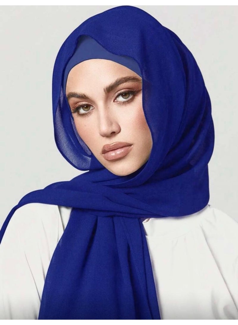 البنت الشرقية شال حجاب كريب ( شيفون ) - Image 1