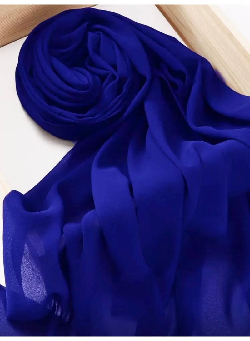 البنت الشرقية شال حجاب كريب ( شيفون ) - Image 3