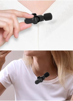 Earldom Wireless Lavalier Lapel Microphone with Type-C Connector – 25m Wireless Range, Dual Mic, Plug-and-Play for Video Recording, Interviews, Vlogging, Noise Reduction (2.4 GHz)  - Image 5