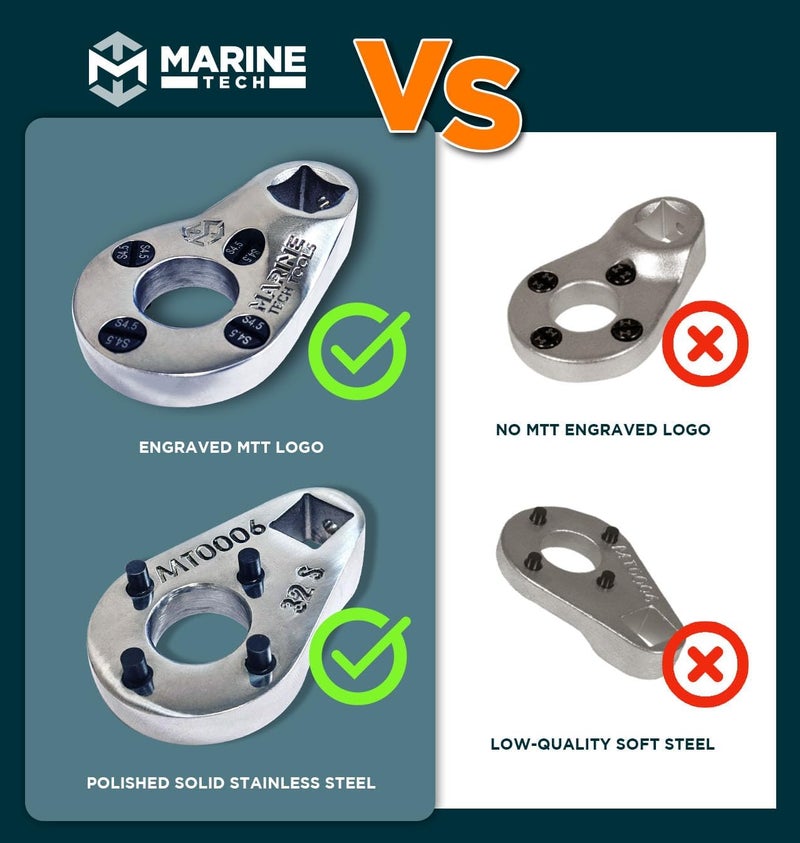 M Marine Tech Tools Pin Wrench AMT0006 - 32mm x 4mm - Image 2