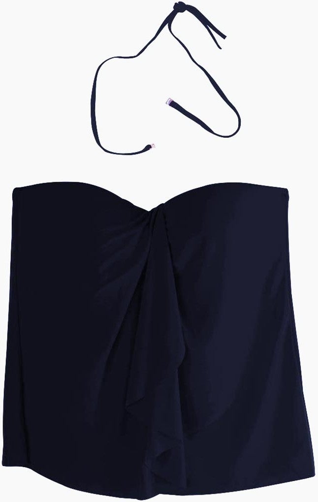 Ayyıldız 63550 Navy Blue Strapless Tankini Top  - Image 4