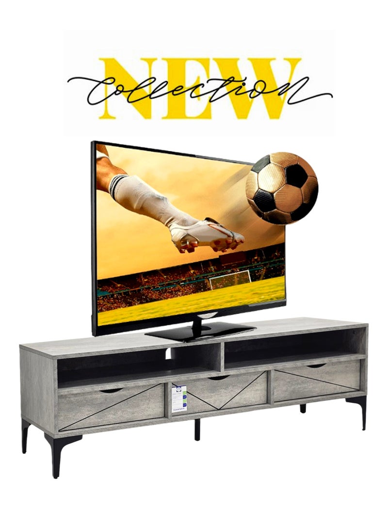 طاولة تلفاز مع رف 160*40*45 سم - Image 4