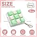 Sumgsn 2 Pcs Keyboard Fidget Toy Cute Fidget Clicker Keyboard Keychain 9 Keys Loud Keyboard Fidget for Adult to Relife Stress Pass Time - Image 4