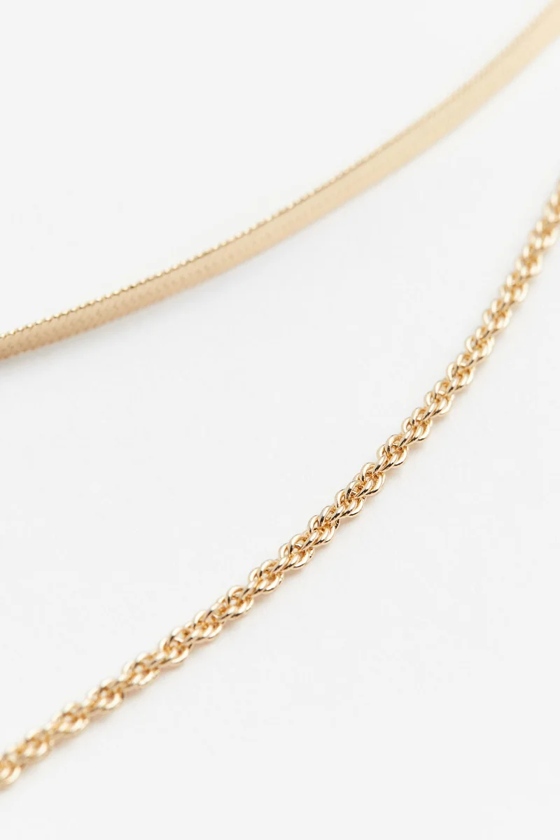 H&M Two-strand necklace