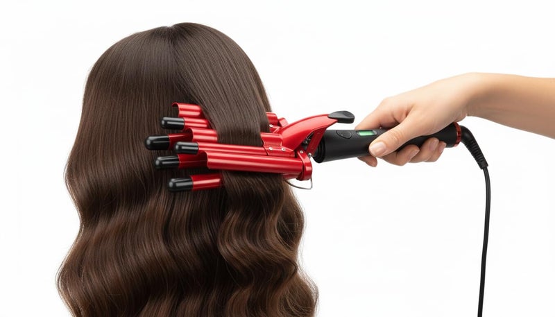 Hair Curler - Professional & Fast Curls with Heat Protection for Smooth and Shiny Look - Image 2