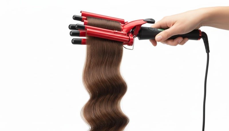 Hair Curler - Professional & Fast Curls with Heat Protection for Smooth and Shiny Look - Image 3