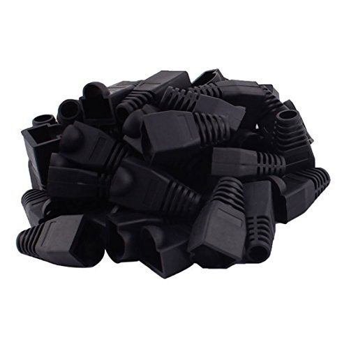 YIOVVOM RJ45 Strain Relief Boots (Black) - Image 1