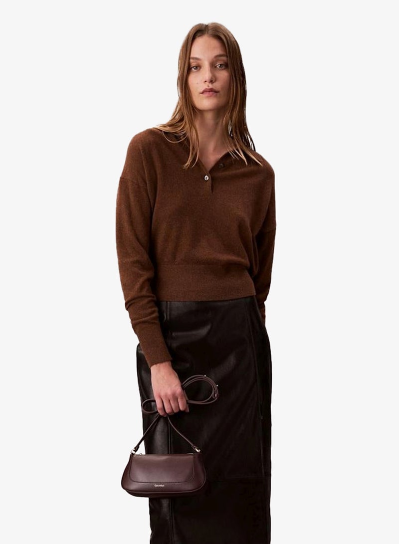 CALVIN KLEIN Long Zip Crossbody Bag - Image 2