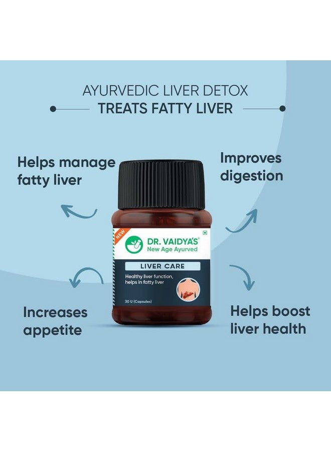 DR. VAIDYA'S Dr. Vaidya’s Liver Care Tablets | Helps With Liver Detox | Natural Ingredients - Bhringraj, Wheatgrass Juice & Ginseng | FDA Approved | 60 Tablets  - Image 3