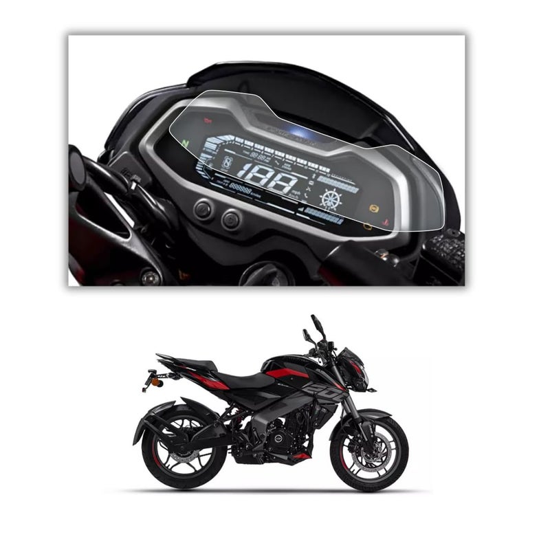 FENDER D'FENDER Protector Compatible for Bajaj Pulsar NS200 - (2024) Motorcycle Display Surface Guard Protection PPF - Pack of 1 - Image 1