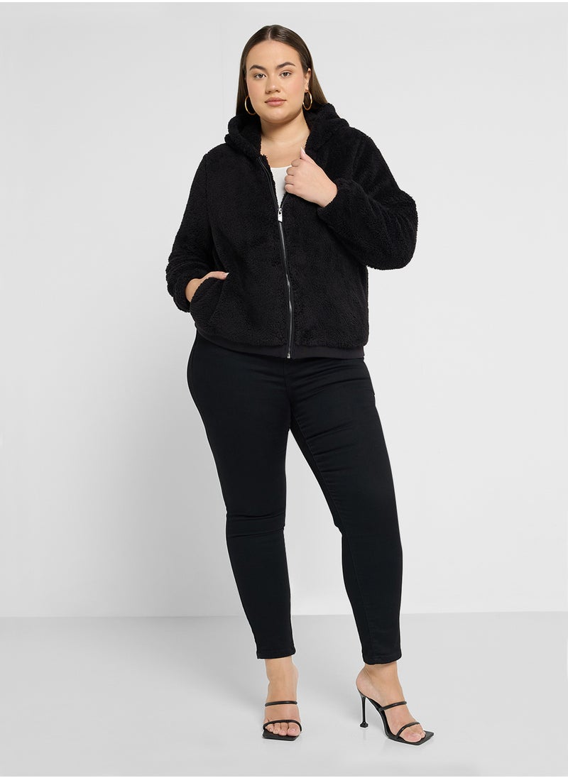 Only Carmakoma - Hooded Jacket - Image 1