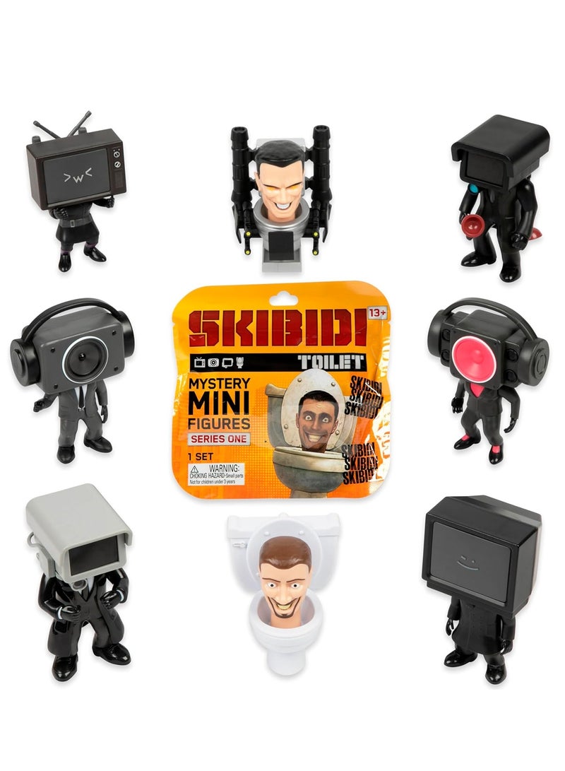 Skibidi Toilet Series-1 Mini Mystery Figure - 1 Piece Only, Assorted - Image 1