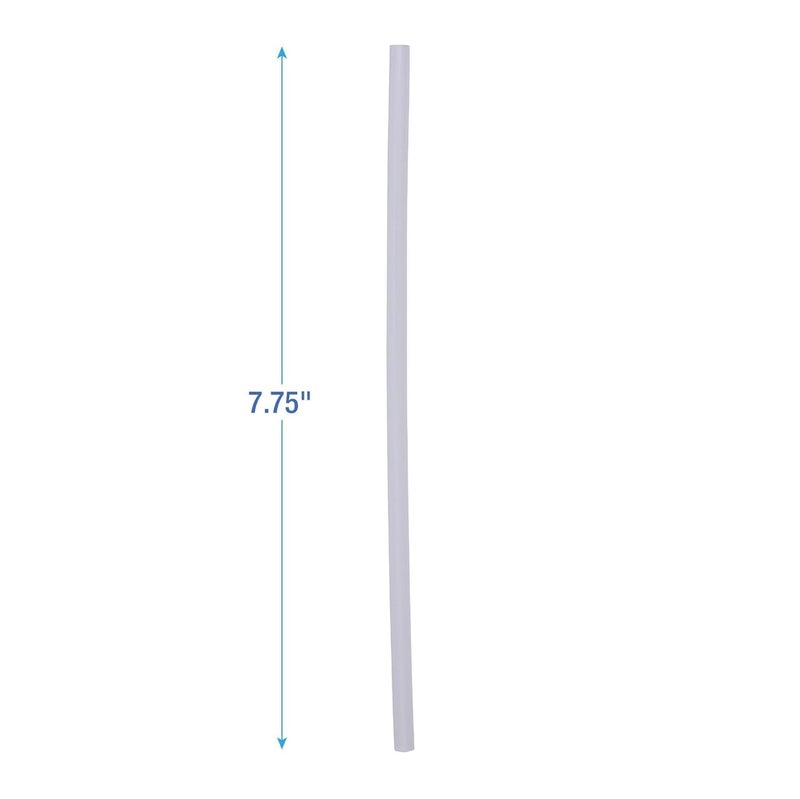 Boardwalk BWKJSTU775T50 775 in Unwrapped Plastic Jumbo Straws  Translucent 250Pack 50 PacksCarton - Image 2