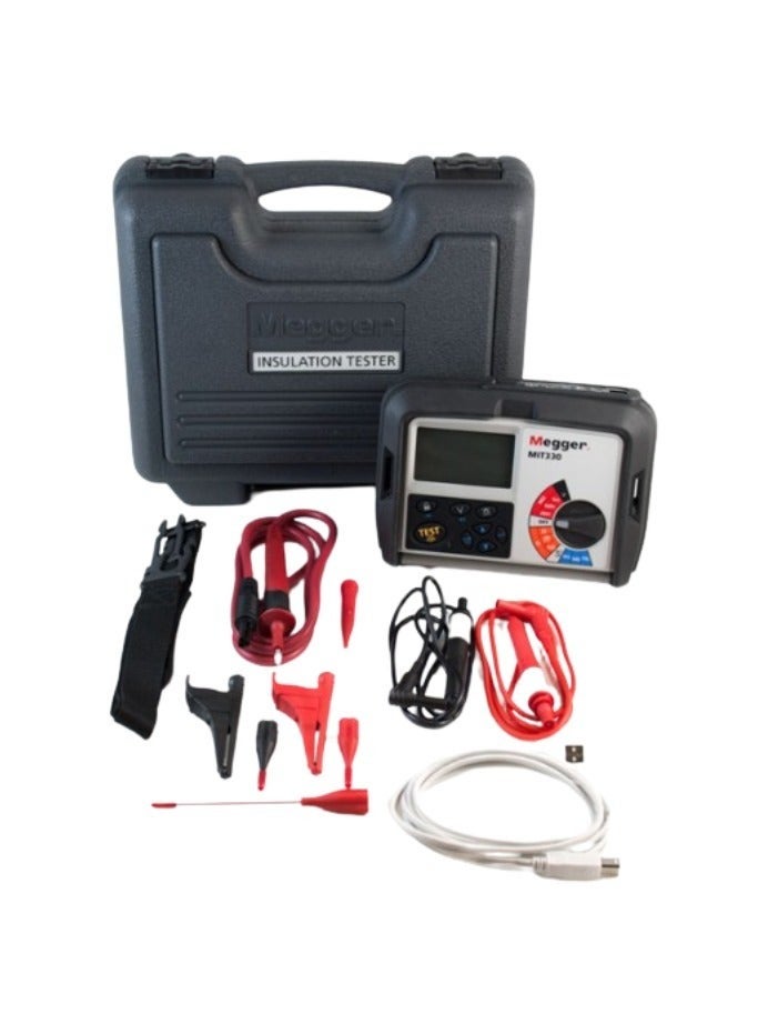 Megger MIT330 Insulation and Continuity Tester with Data Storage - Image 4