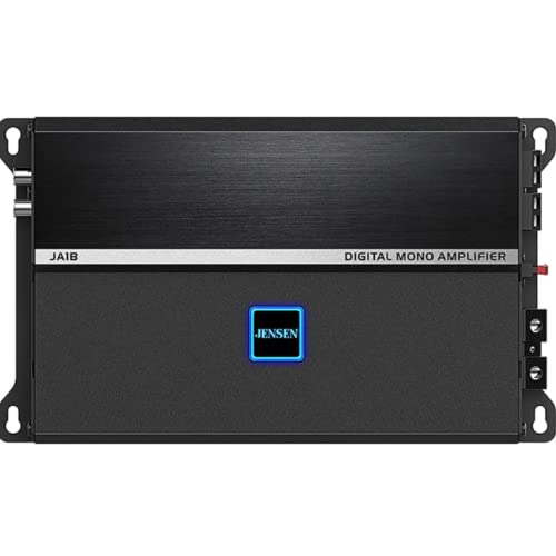 Jensen JA1B 290W RMS Monoblock Class-D Car Audio Compact Amplifier with DSP - Image 1