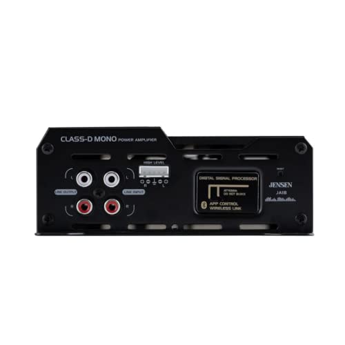 Jensen JA1B 290W RMS Monoblock Class-D Car Audio Compact Amplifier with DSP - Image 4