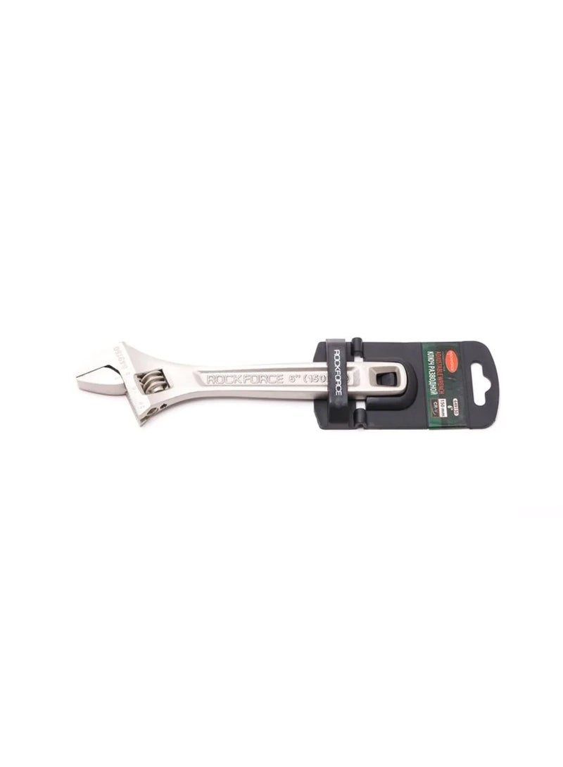 Adjustable wrench "profi" crv 6"-150mm (grip 0-20mm), in plastic holder