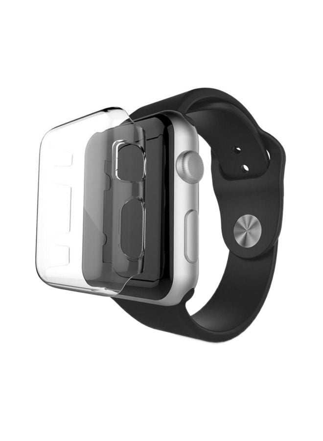 NIBEMINENT Protective Case Cover For Apple Watch Series 2 38 mm Clear 