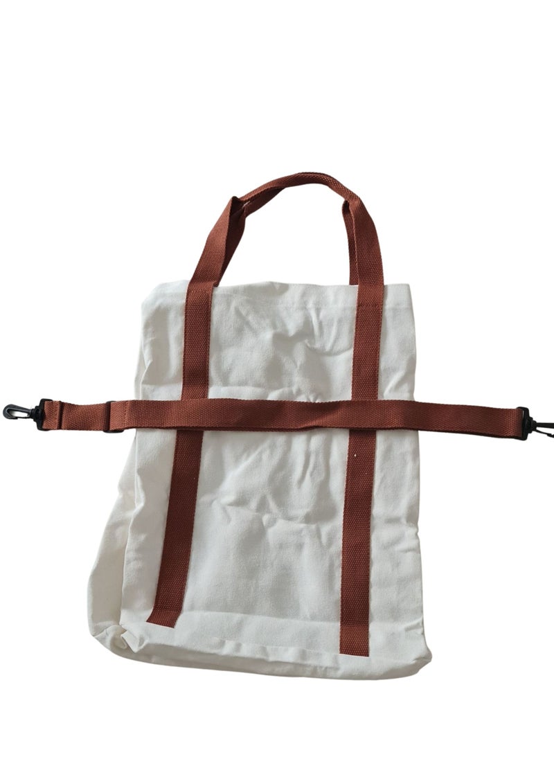 HUAWEI 12% imitation lean wash cotton canvas Bag  - Image 3