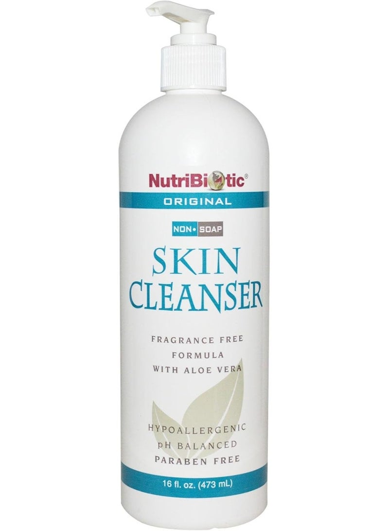 Nutribiotic Skin cleanser, soap-free, original, 473 ml - Image 1