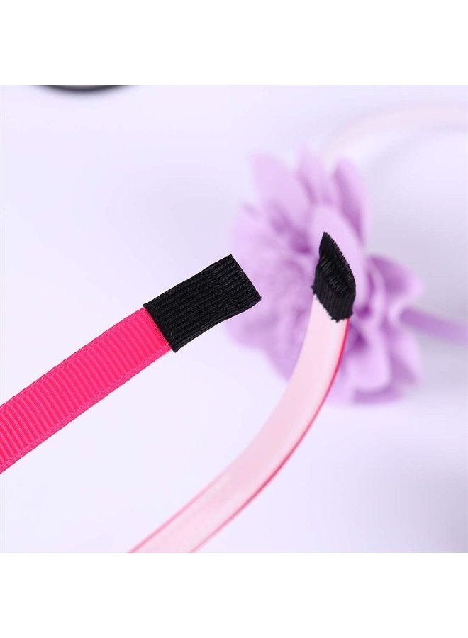 XIMA 10pcs Chiffon Flower Girls Headbands for Kids Children Teens toddlers Hair Accessories… - Image 4