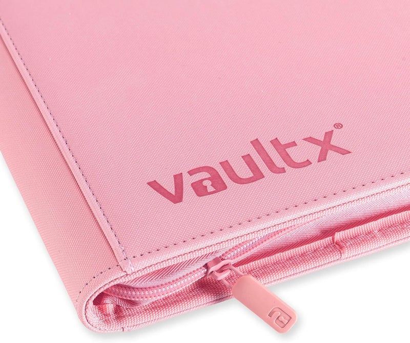 Vault X 12 Pocket Trading Card Zip Binder, 480 cards, Premium Exo-Tec Album Material, 20 Side-Loading Pages, Folder for Collectible Card Games, Sports, TCG (Pink) - Image 5