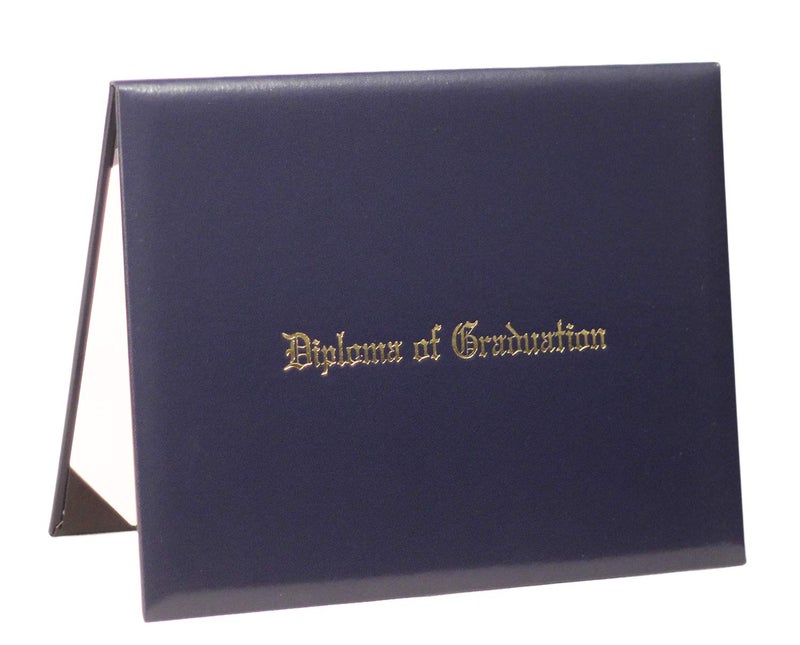 UIALECG Imprinted Diploma Cover for Certificate 85x 11Graduation Certificate Holders Document Cover for LetterSized Award Certificates