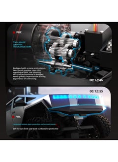 بيوينتي JJRC Tesla Big Foot Off-road Four-wheel Drive Remote Control Car Wireless Charging Children's Toy Manufacturers Supply Wholesale-Color:Gray  - Image 4