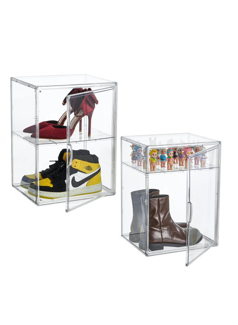 Attelite Attelite 2 Pack Big Shoe Display Case Box 