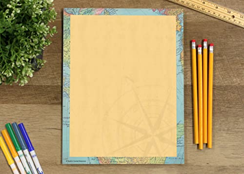 Teacher Created Resources Travel the Map Computer Paper, 8.5" x 11", 50 Sheets - Image 2