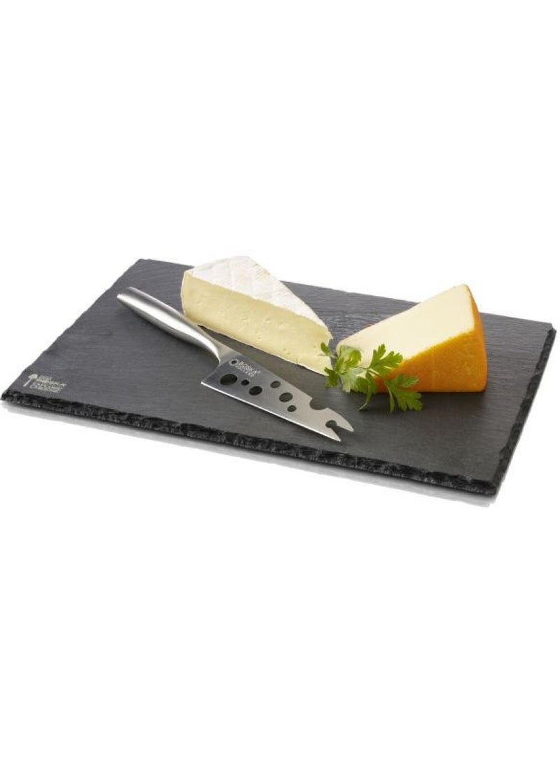 Cheese Set Slate L