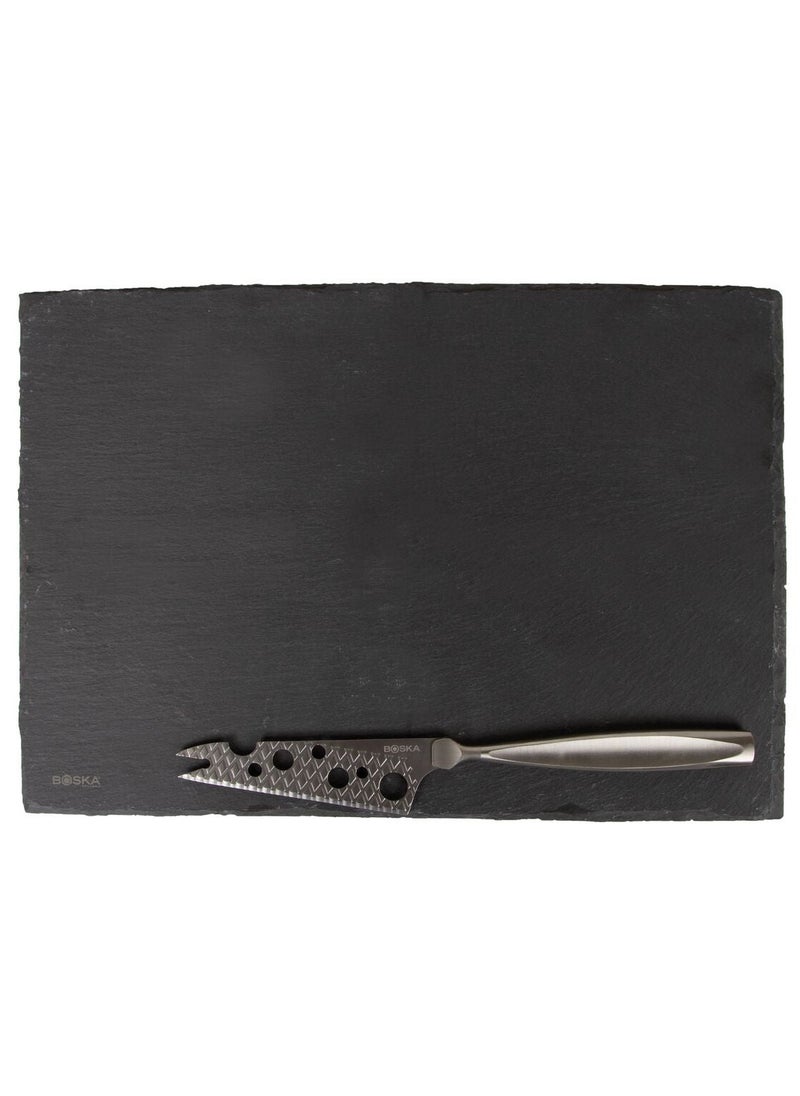 Cheese Set Slate L