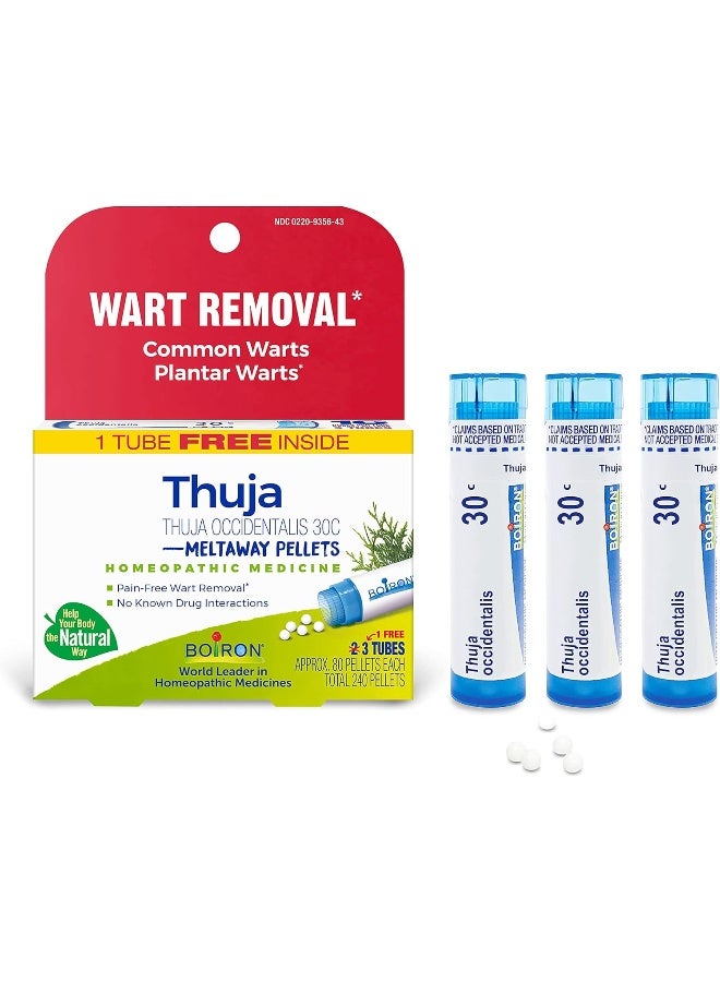 Boiron Thuja Occidentalis 30C Wart Removal Homeopathic Medicine - Image 1