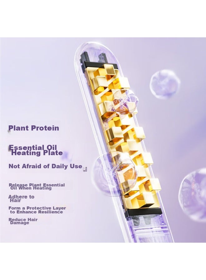 Aux Corn Silk Hair Straightener, Root Volumizing Clip, Mini High Crown Negative Ion Curling Iron, Hair Volumizing Tool, Men's Hair Straightener, Lazy Person's Mini Flat Iron For Women - Image 2